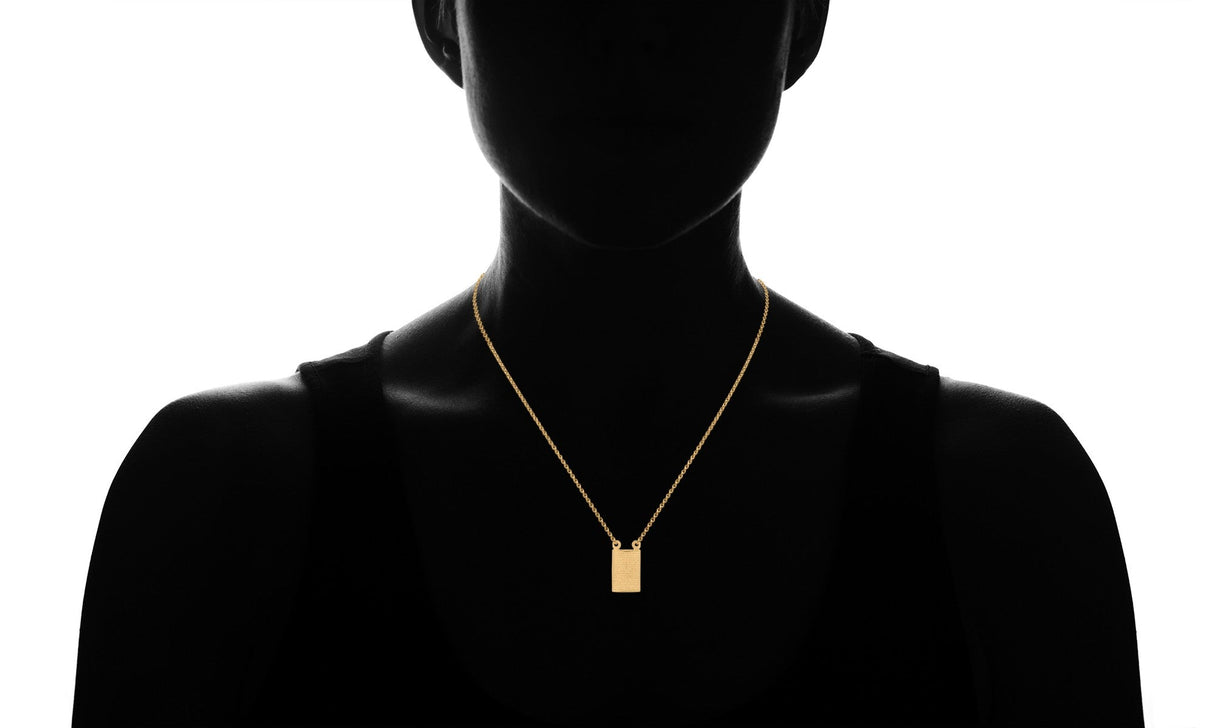 Lords Prayer Scapular Necklace