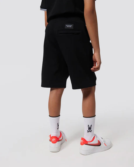 Psycho Bunny - Short - Twin Logo - Black