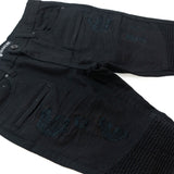Makobi B1786 KIDS Rick Biker Jeans 2024 - Black Black