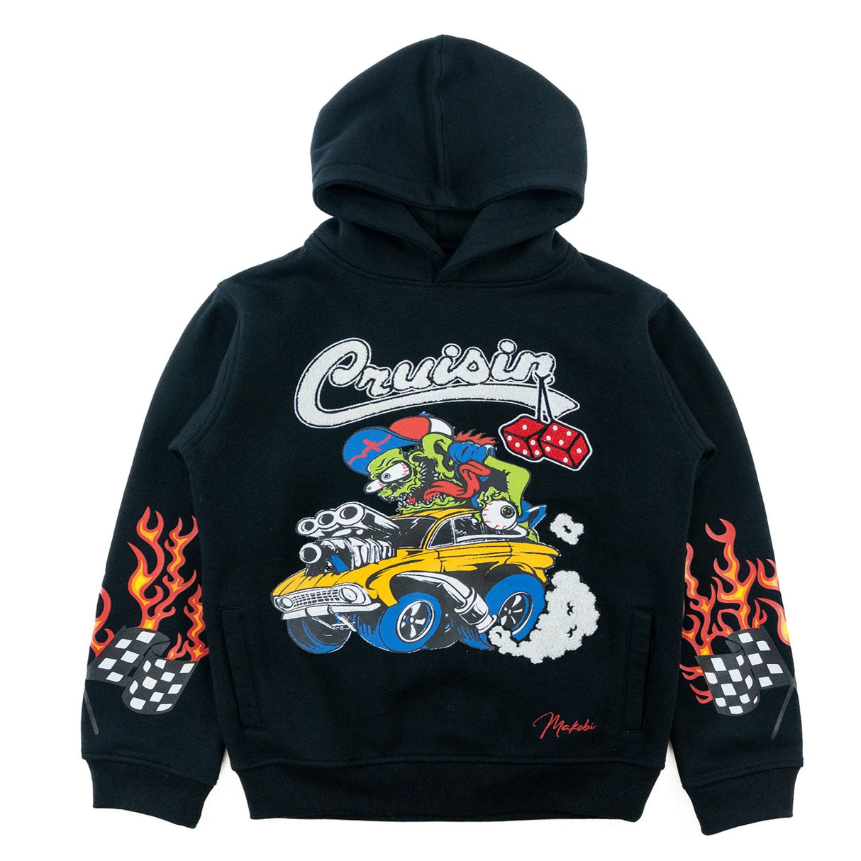 Makobi B4200 KIDS Cruisin' Hoody - Black