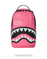 SprayGround Shark Central Pink Embroidered Dlxsv Backpack