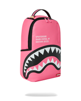 SprayGround Shark Central Pink Embroidered Dlxsv Backpack