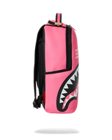 SprayGround Shark Central Pink Embroidered Dlxsv Backpack