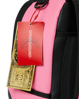 SprayGround Shark Central Pink Embroidered Dlxsv Backpack