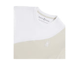 Psycho Bunny Relaxed Fit Embroidery Graphic Men's Tee Natural Linen