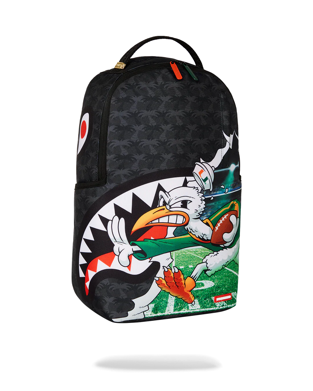 SPRAYGROUND UNIVERSITY OF MIAMI TOUCH DOWN DLXR BACKPACK