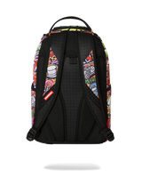 SPRAYGROUND MONOPOLY MAN GRAFFITI DLXR BACKPACK