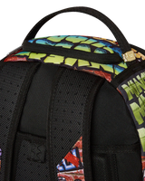 SPRAYGROUND MONOPOLY MAN GRAFFITI DLXR BACKPACK