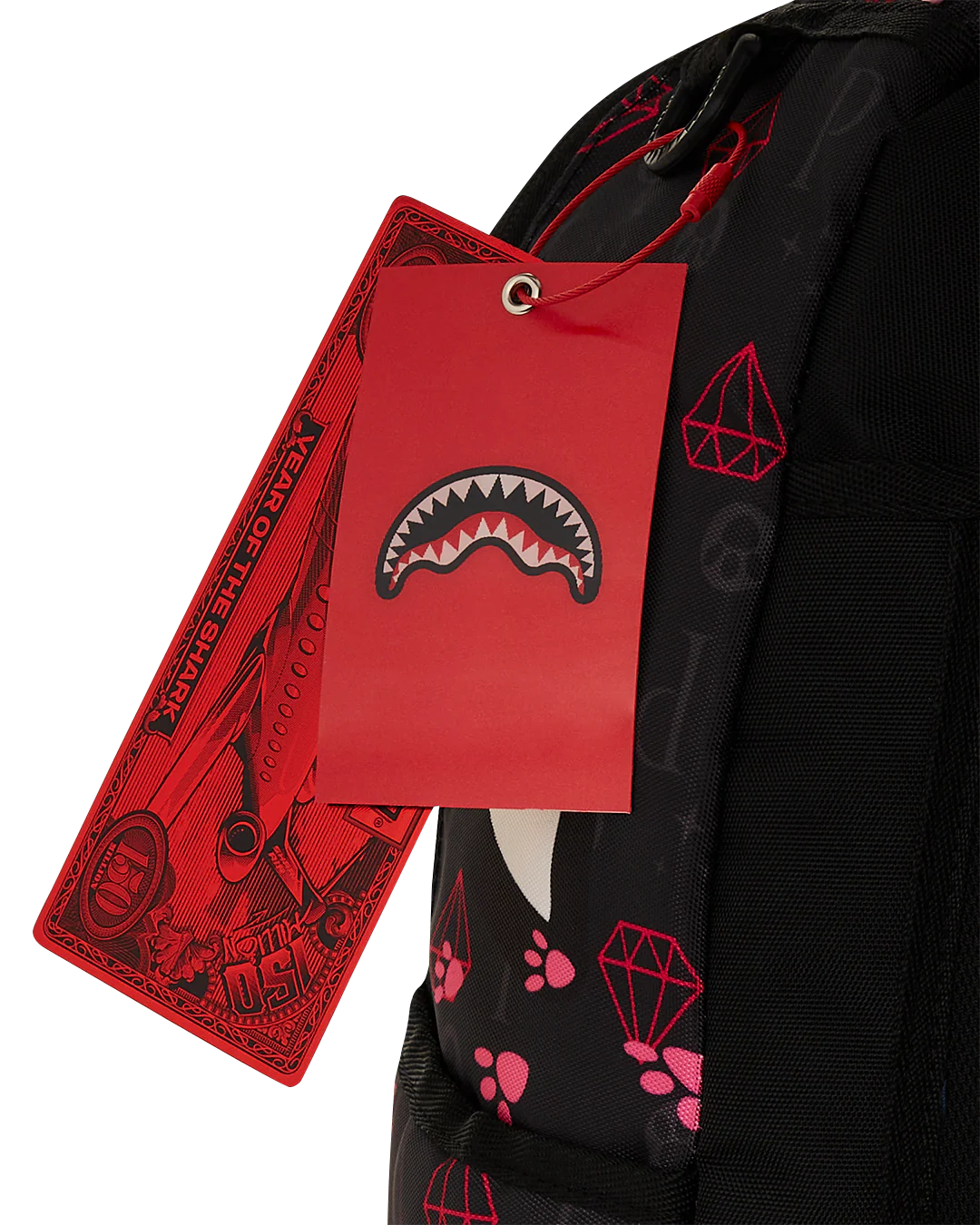 SPRAYGROUND PINK PANTHER PAW PRINTS DLXR BACKPACK