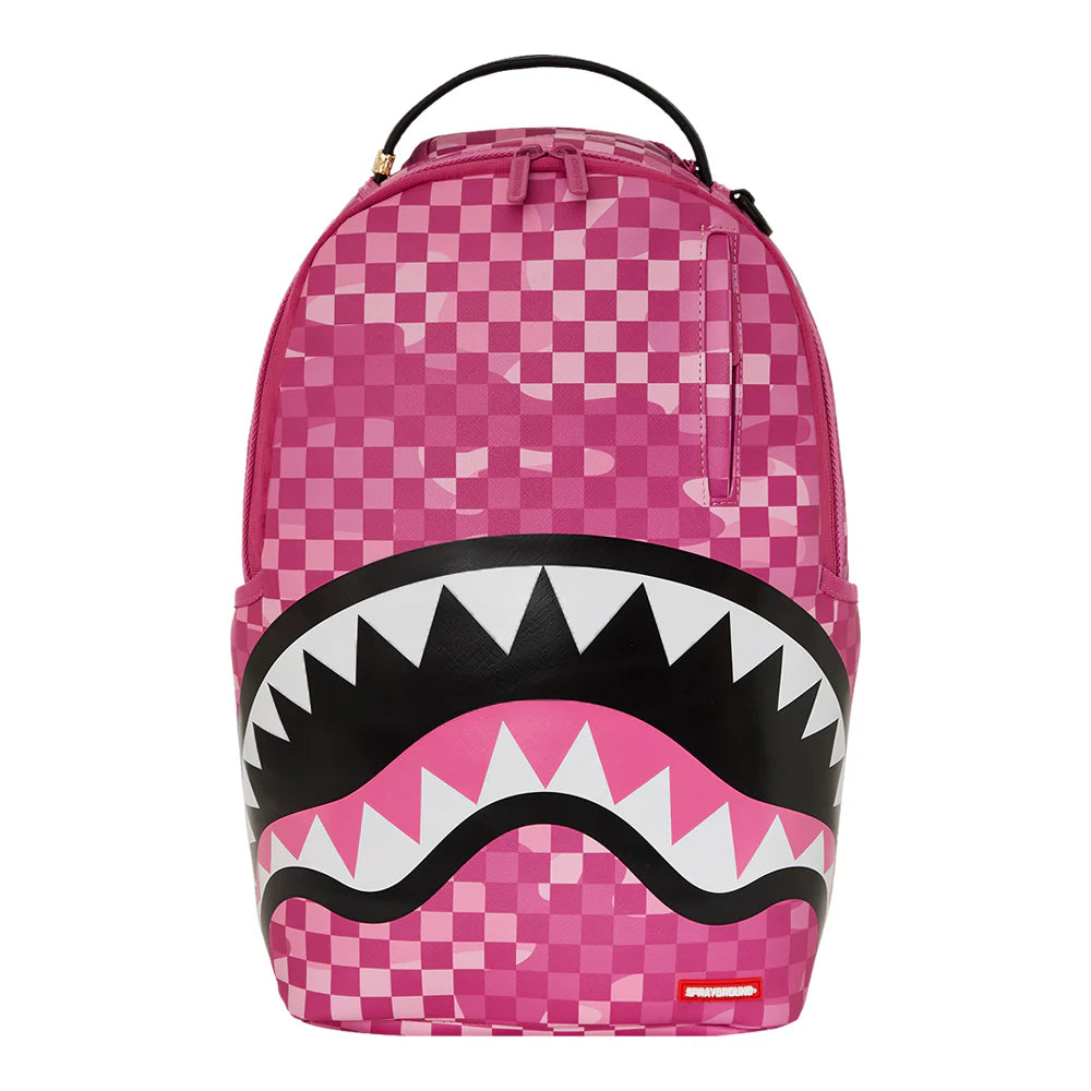 SPRAYGROUND PINK CAMOCHECK DLXSV BACKPACK