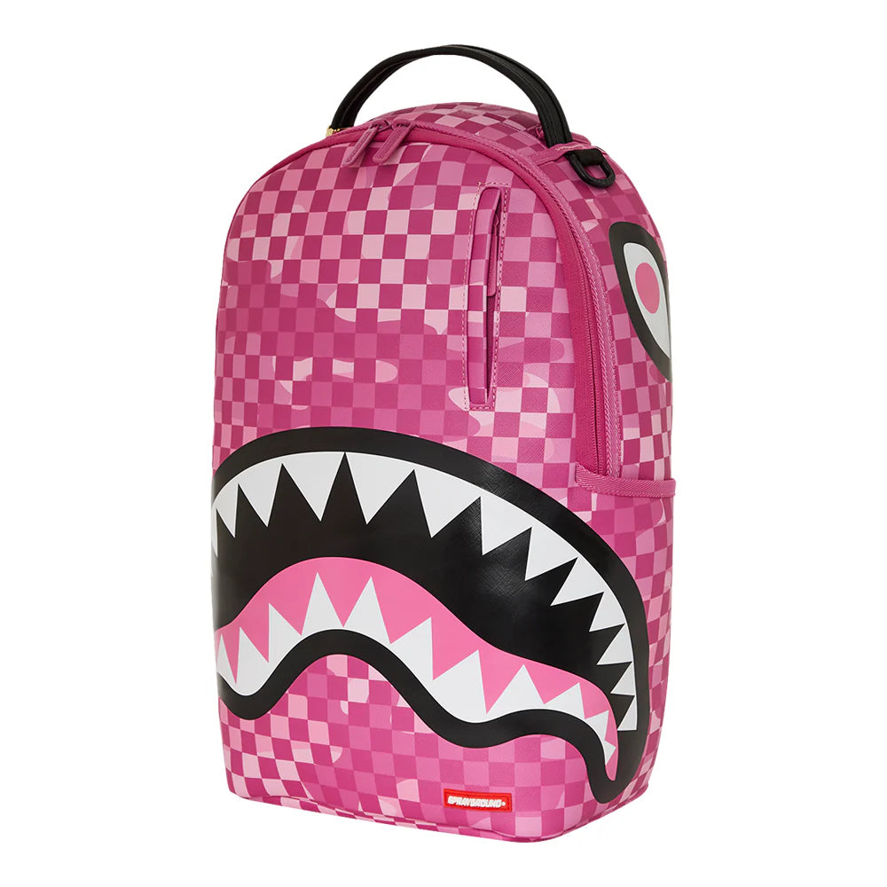 SPRAYGROUND PINK CAMOCHECK DLXSV BACKPACK