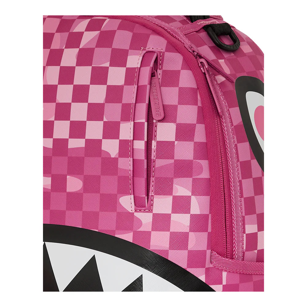 SPRAYGROUND PINK CAMOCHECK DLXSV BACKPACK