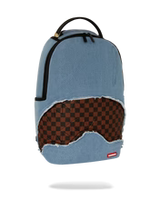 SPRAYGROUND DENIM SHARK BITE DLXSV BACKPACK