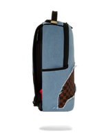 SPRAYGROUND DENIM SHARK BITE DLXSV BACKPACK