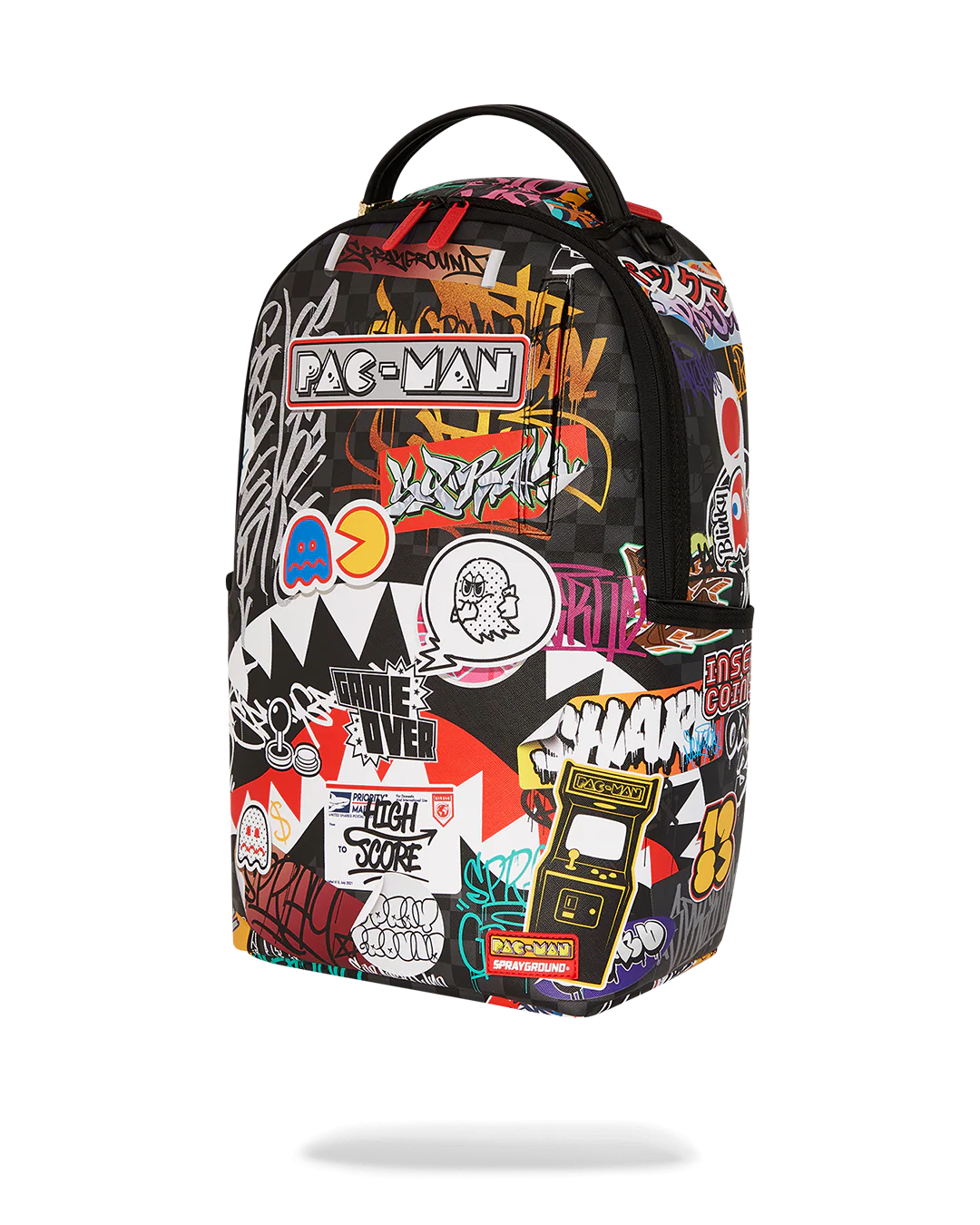 SPRAYGROUND PACMAN STICKERS DLXSV BACKPACK