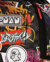 SPRAYGROUND PACMAN STICKERS DLXSV BACKPACK