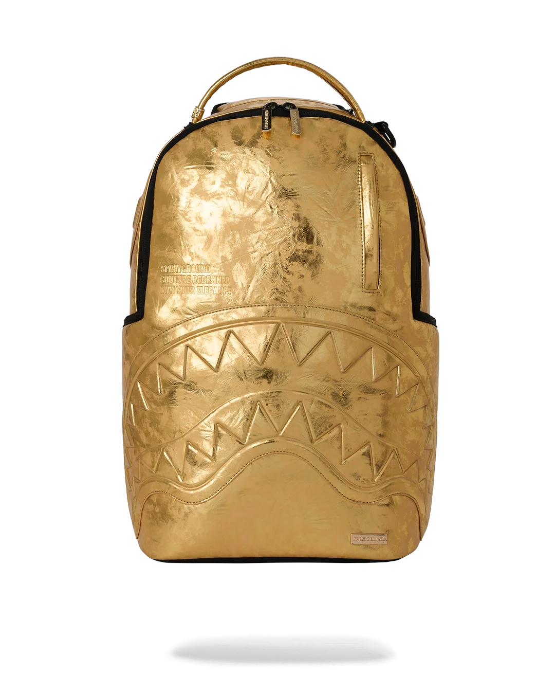 SprayGround Gold Weathered Dlxsv Backpack