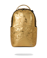 SprayGround Gold Weathered Dlxsv Backpack