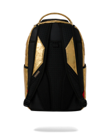 SprayGround Gold Weathered Dlxsv Backpack