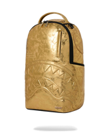 SprayGround Gold Weathered Dlxsv Backpack