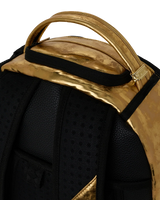 SprayGround Gold Weathered Dlxsv Backpack
