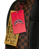 SprayGround Claw Tear Check Dlxsv Backpack