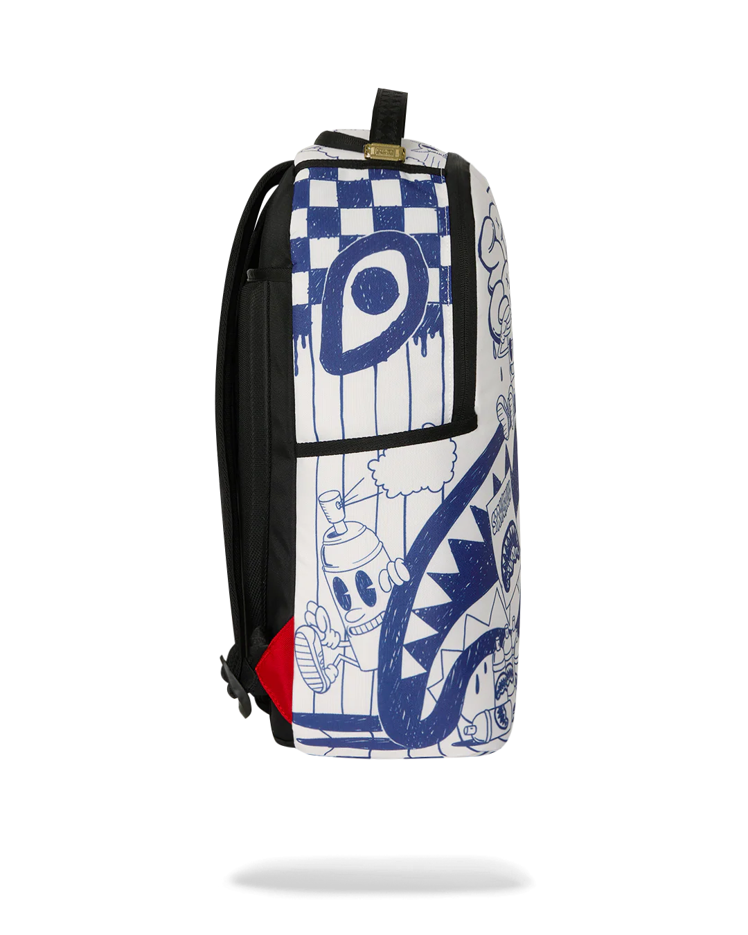 SprayGround Blue Ink Doodle Backpack