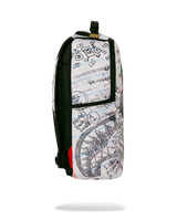 SprayGround Money Boy Pencil Doodle Backpack