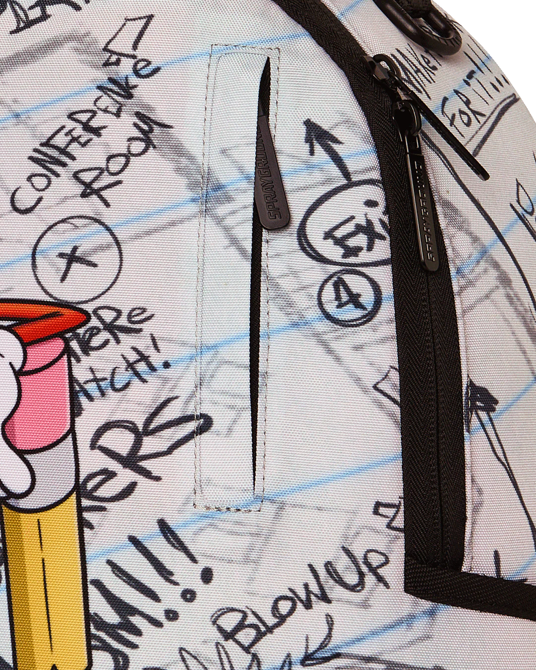 SprayGround Money Boy Pencil Doodle Backpack