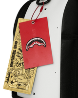 SprayGround Liquid Chrome Shark Central Dlxsv Backpack