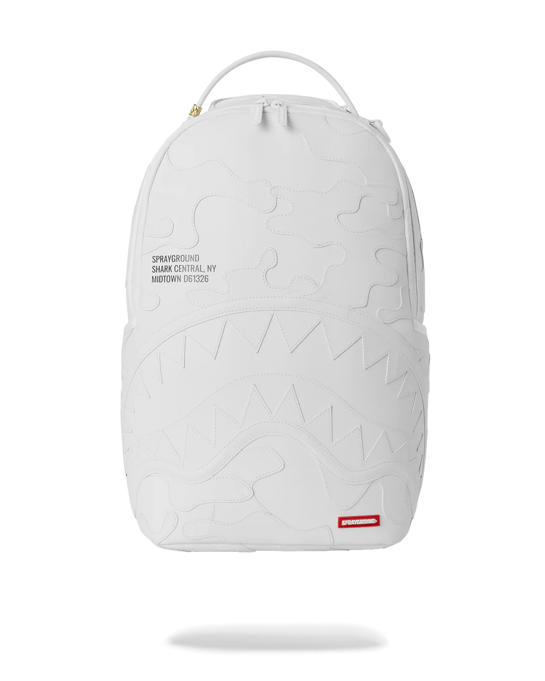 SprayGround Shark Central Camo Cut Shark White Dlxsv Backpack