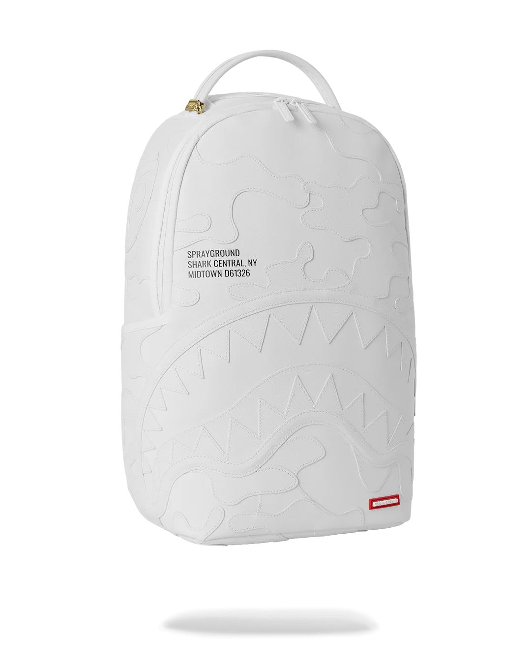 SprayGround Shark Central Camo Cut Shark White Dlxsv Backpack