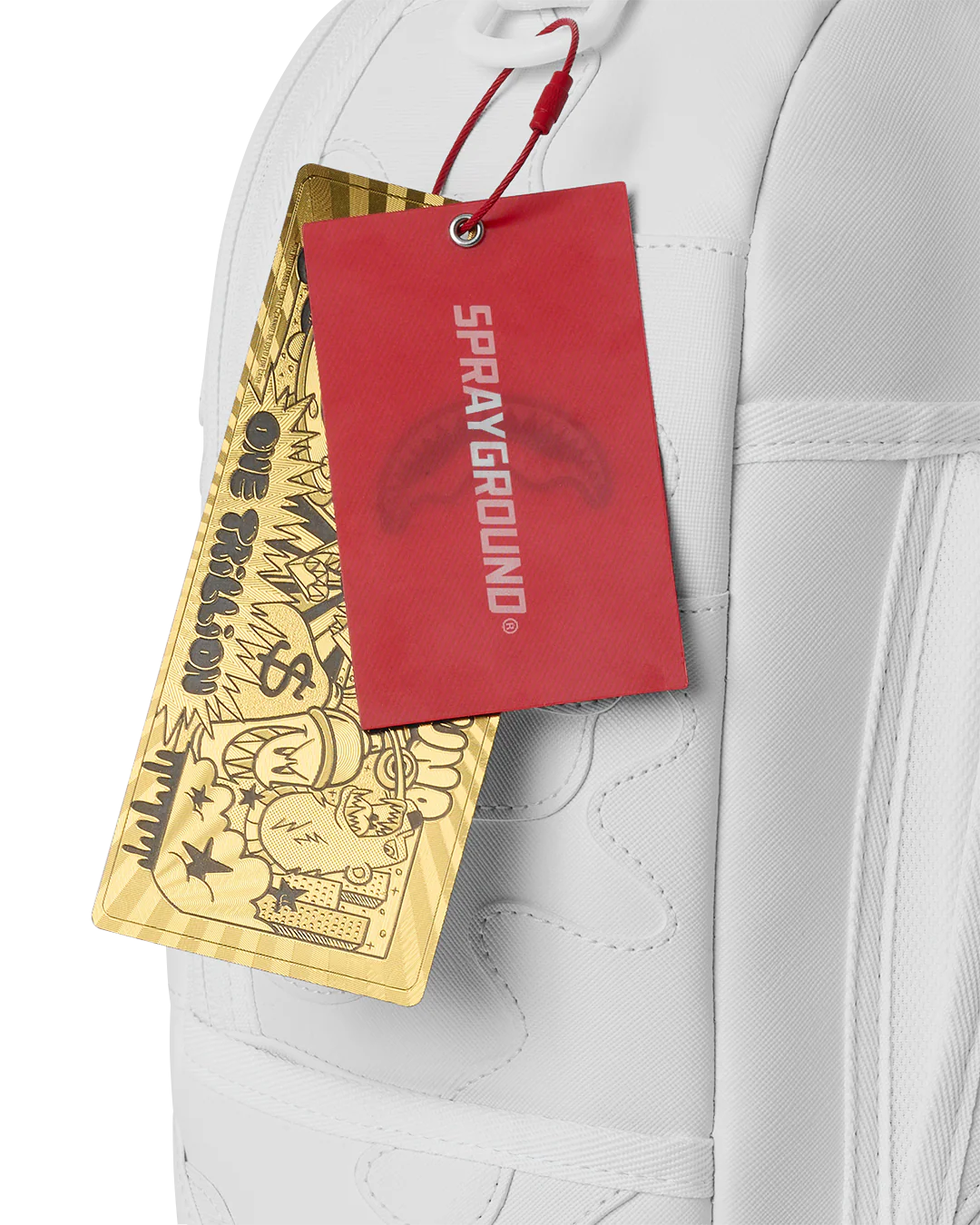 SprayGround Shark Central Camo Cut Shark White Dlxsv Backpack