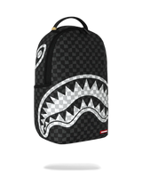 SprayGround Black And White Drip Check Dlxsv Backpack