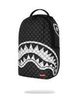 SprayGround Black And White Drip Check Dlxsv Backpack