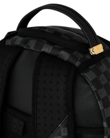 SprayGround Black And White Drip Check Dlxsv Backpack