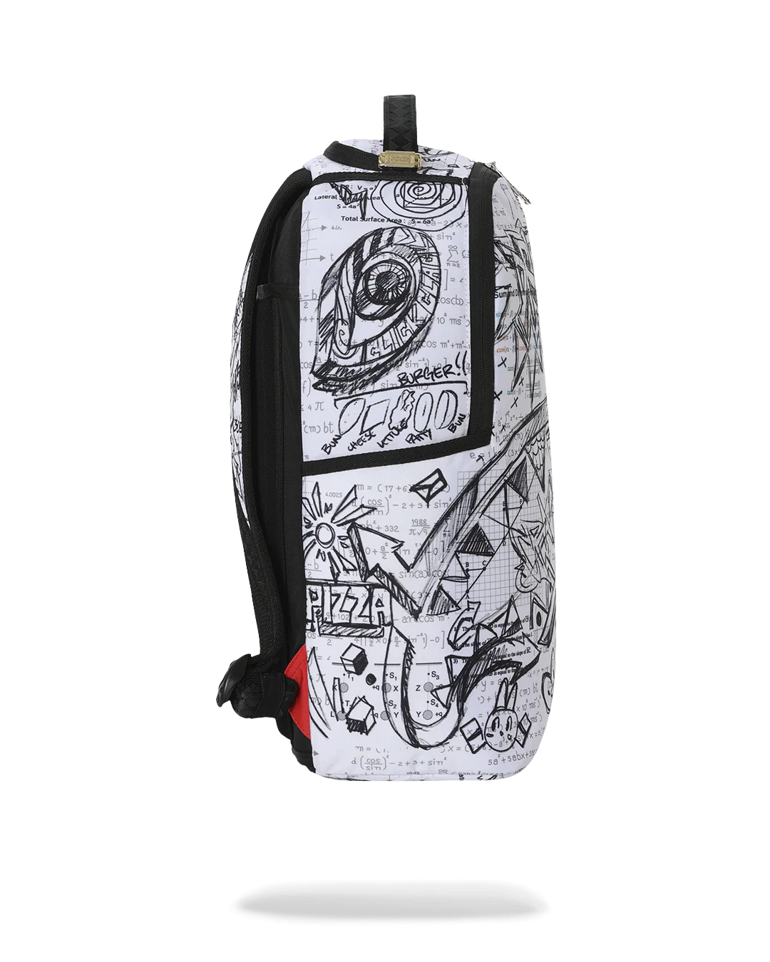 SprayGround Doodles Over Math Home Work Dlxsr Backpack