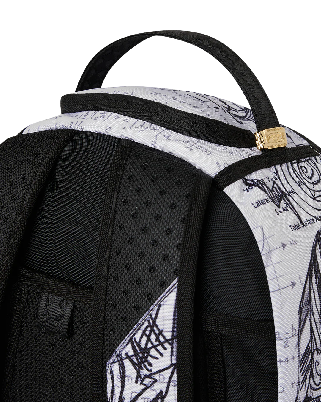 SprayGround Doodles Over Math Home Work Dlxsr Backpack