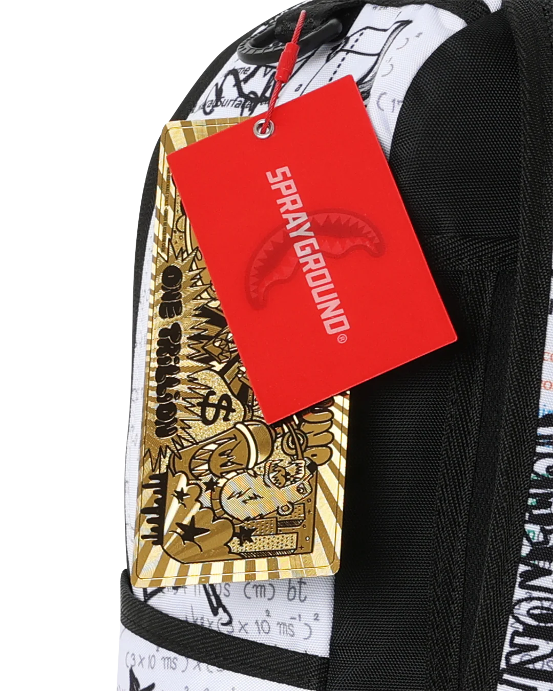 SprayGround Doodles Over Math Home Work Dlxsr Backpack