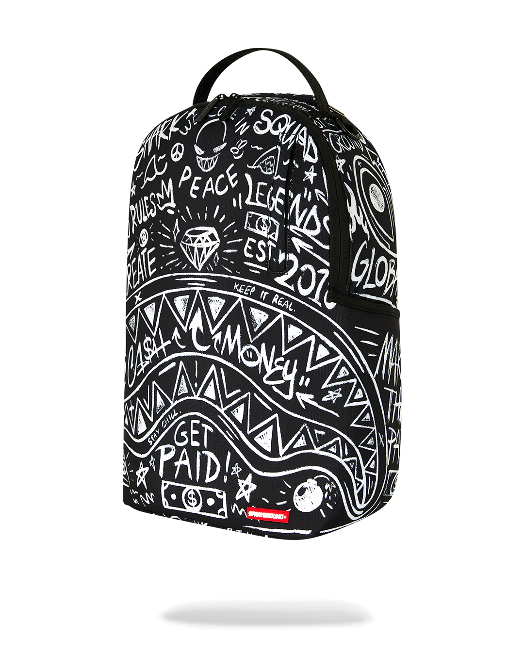 SprayGround Crazy Thoughts Dlxsr Backpack