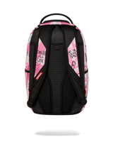 Sprayground Pink Smoke Check Backpack