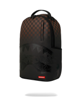 SprayGround Brown Check Ghost Drip Dlxv Backpack