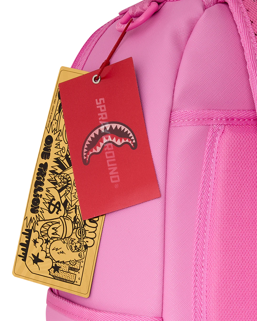 SprayGround Pink Ghost Drip Dlxsv Backpack