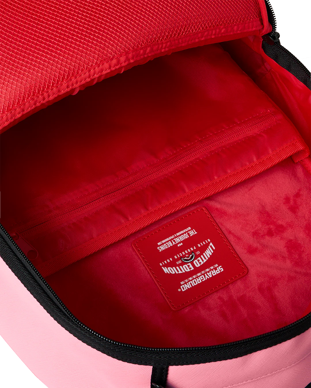 SprayGround Shark Central Bubbly Pink Dlxsv Backpack