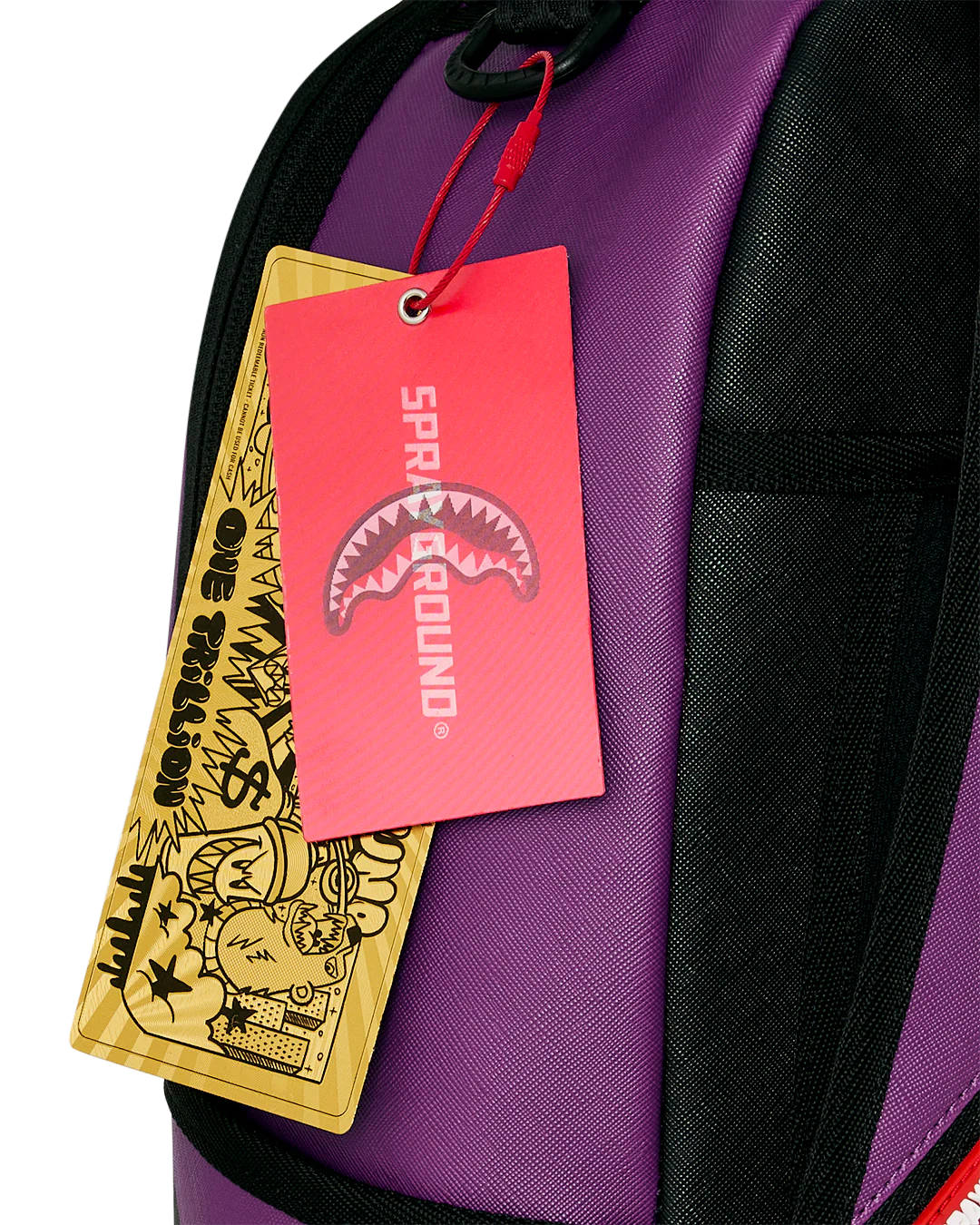 SprayGround Central Bubbly Purple  Dlxsv Backpack