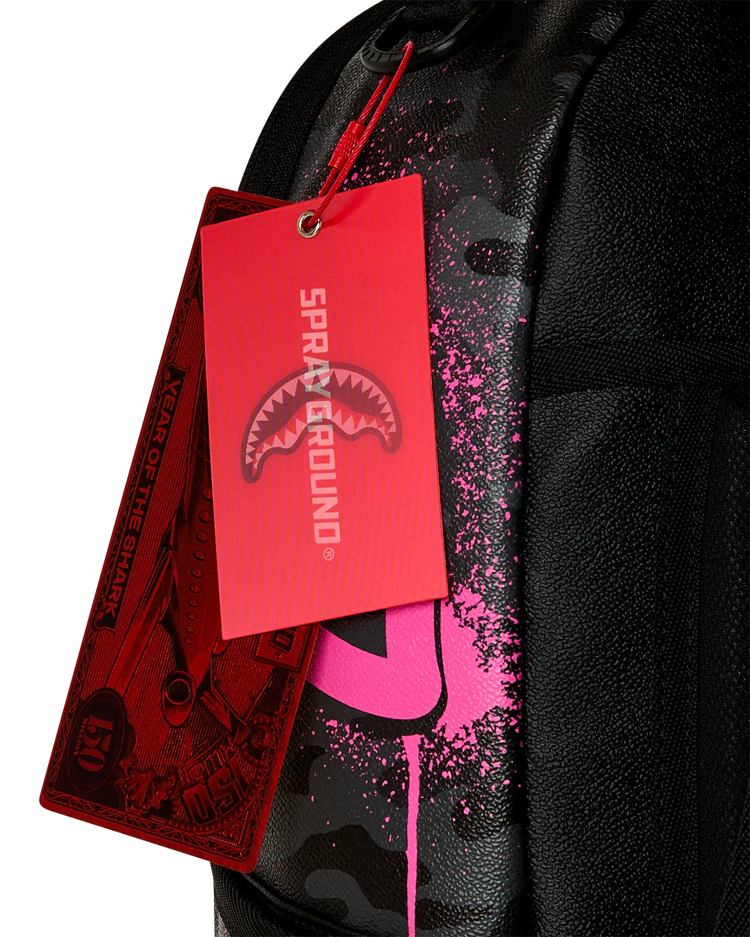 Sprayground Snoopy Pink Stencil Backpack