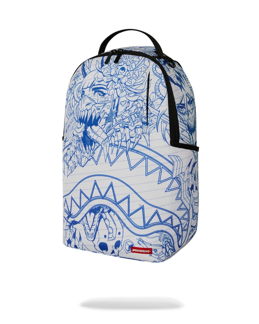 SprayGround Blue Ink Doodle Backpack V.2