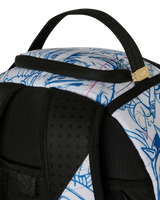 SprayGround Blue Ink Doodle Backpack V.2