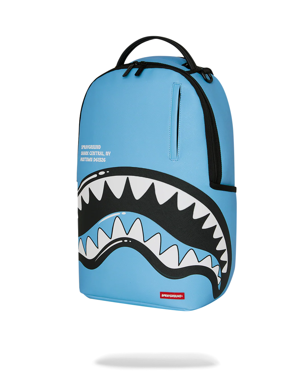 SprayGround Shark Central Bubbly Blue Dlxsv Backpack