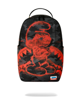 SprayGround Smurfs Red Stencil Dlxsv Backpack